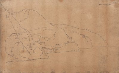 Vernazza af John Robert Cozens